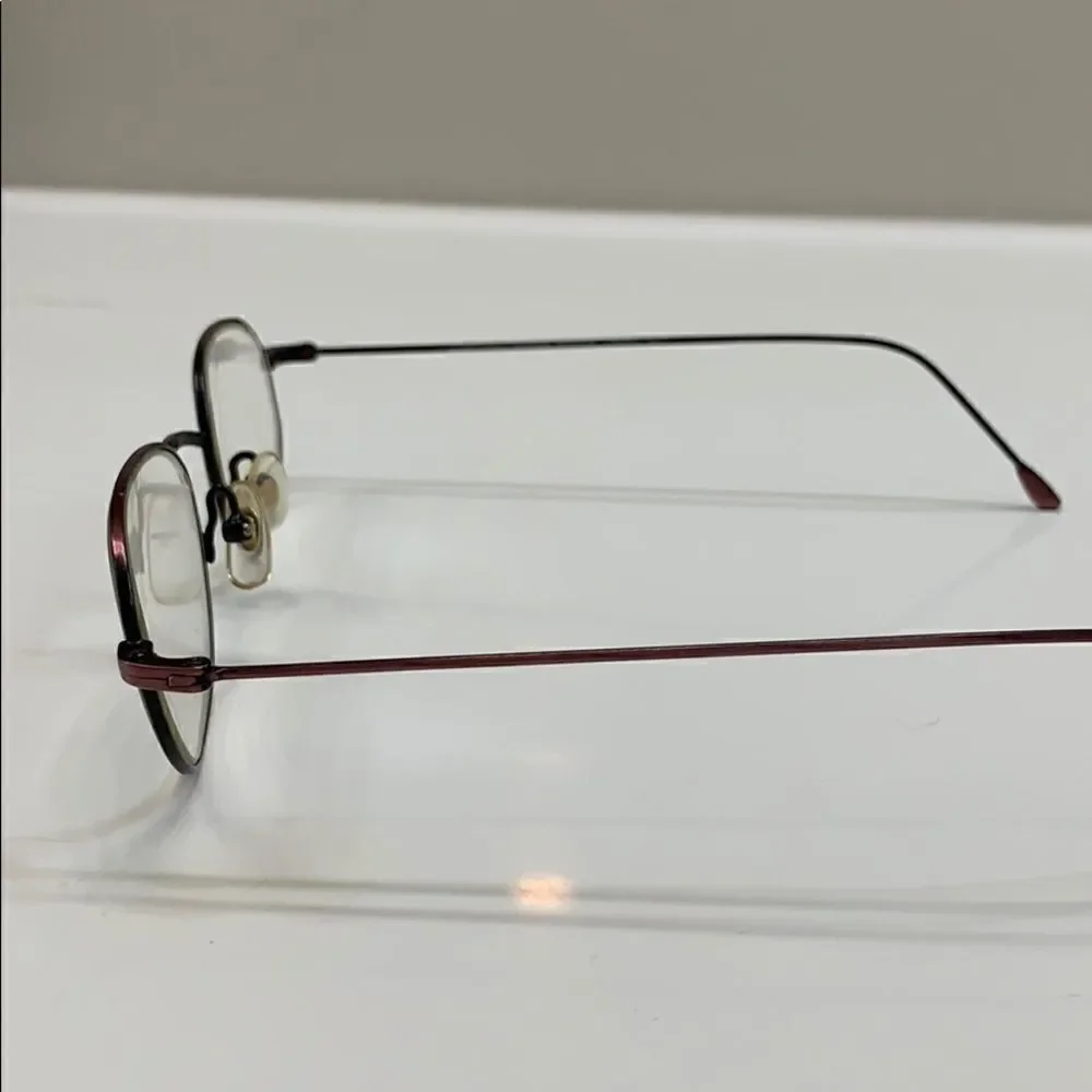 🌷Geoffrey Beene Eyeglass Frame Full Rim Burgundy